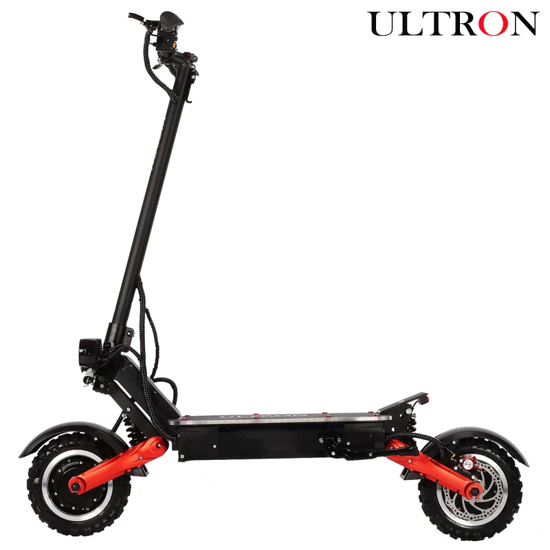 ULTRON X3 Pro Electric Scooters Dual Motors 6000W Up to 56 MPH 60V 45Ah LG Battery 60 Miles Range - Image 4